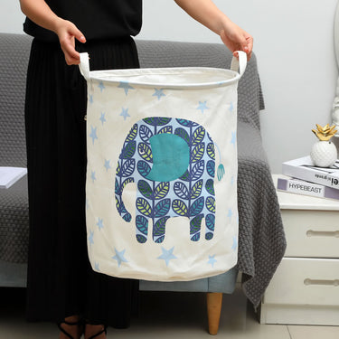 Large cartoon foldable Laundry Storage Basket